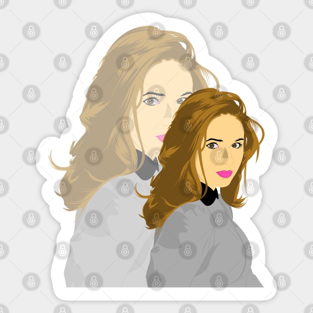 Karen G Sticker by SanTees